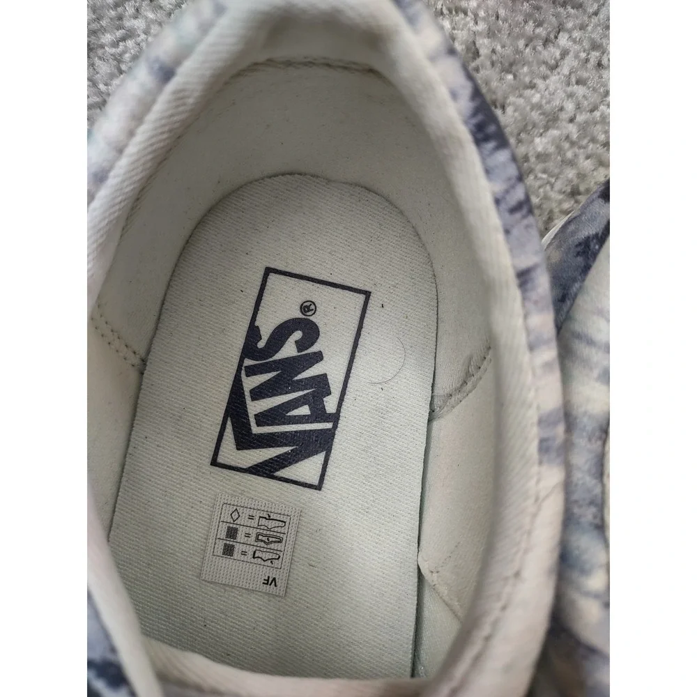 Vans Tye-Dye Blue Women's Shoes‎ Sneakers Size 11 Lace Up